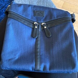 Stylish Roots Navy Blue Crossbody Bag